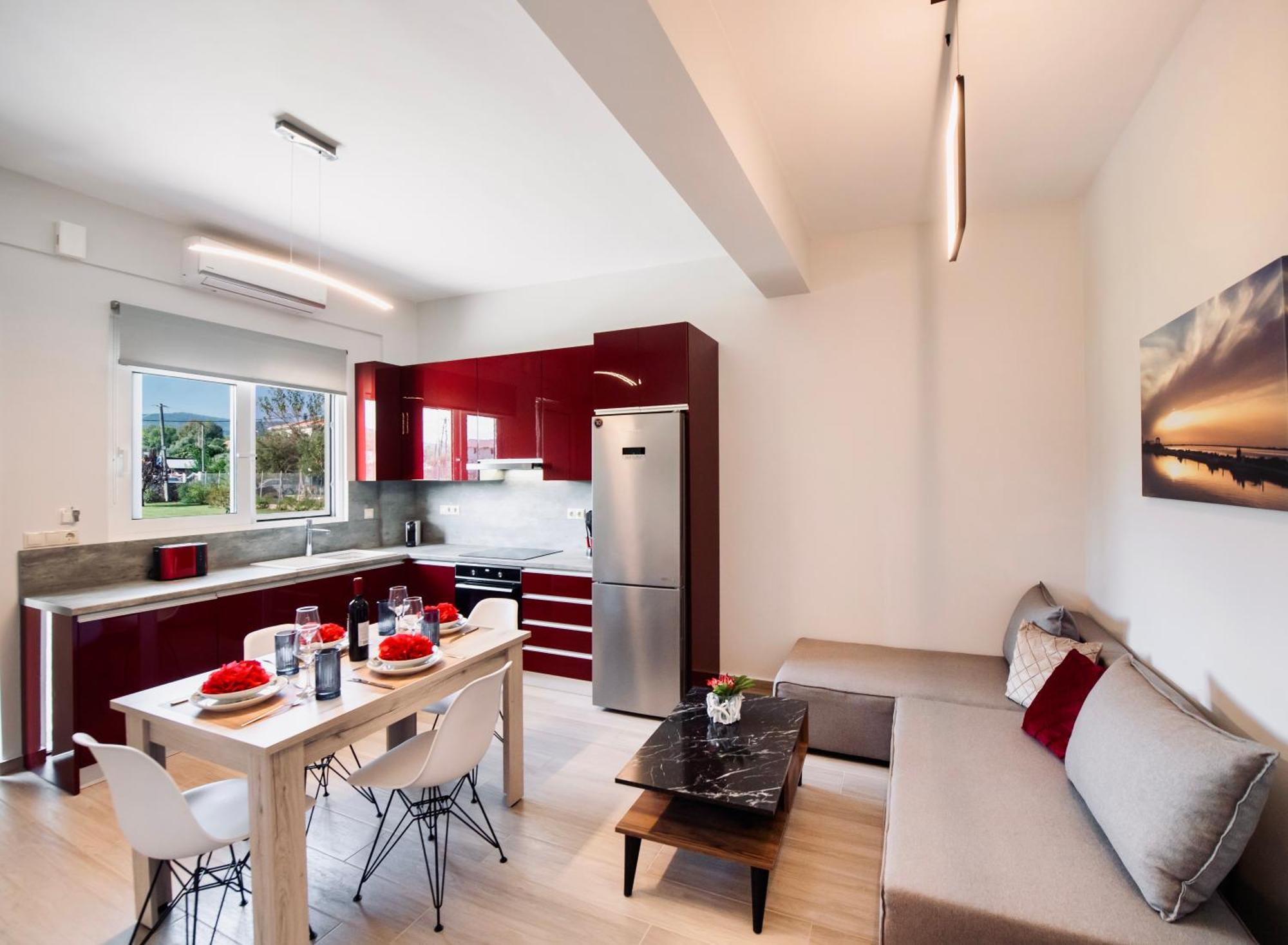 Ruellia Luxury Apartments Kalligoni ภายนอก รูปภาพ