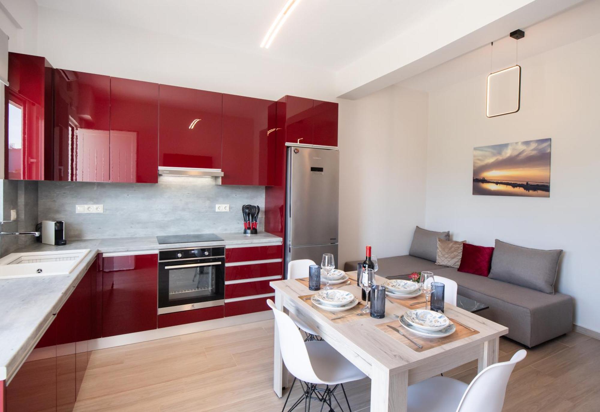 Ruellia Luxury Apartments Kalligoni ภายนอก รูปภาพ