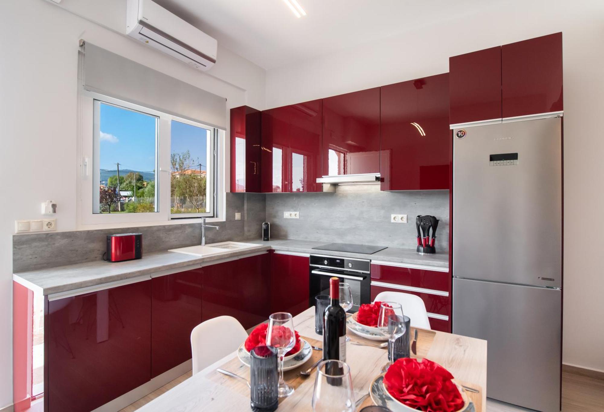 Ruellia Luxury Apartments Kalligoni ภายนอก รูปภาพ
