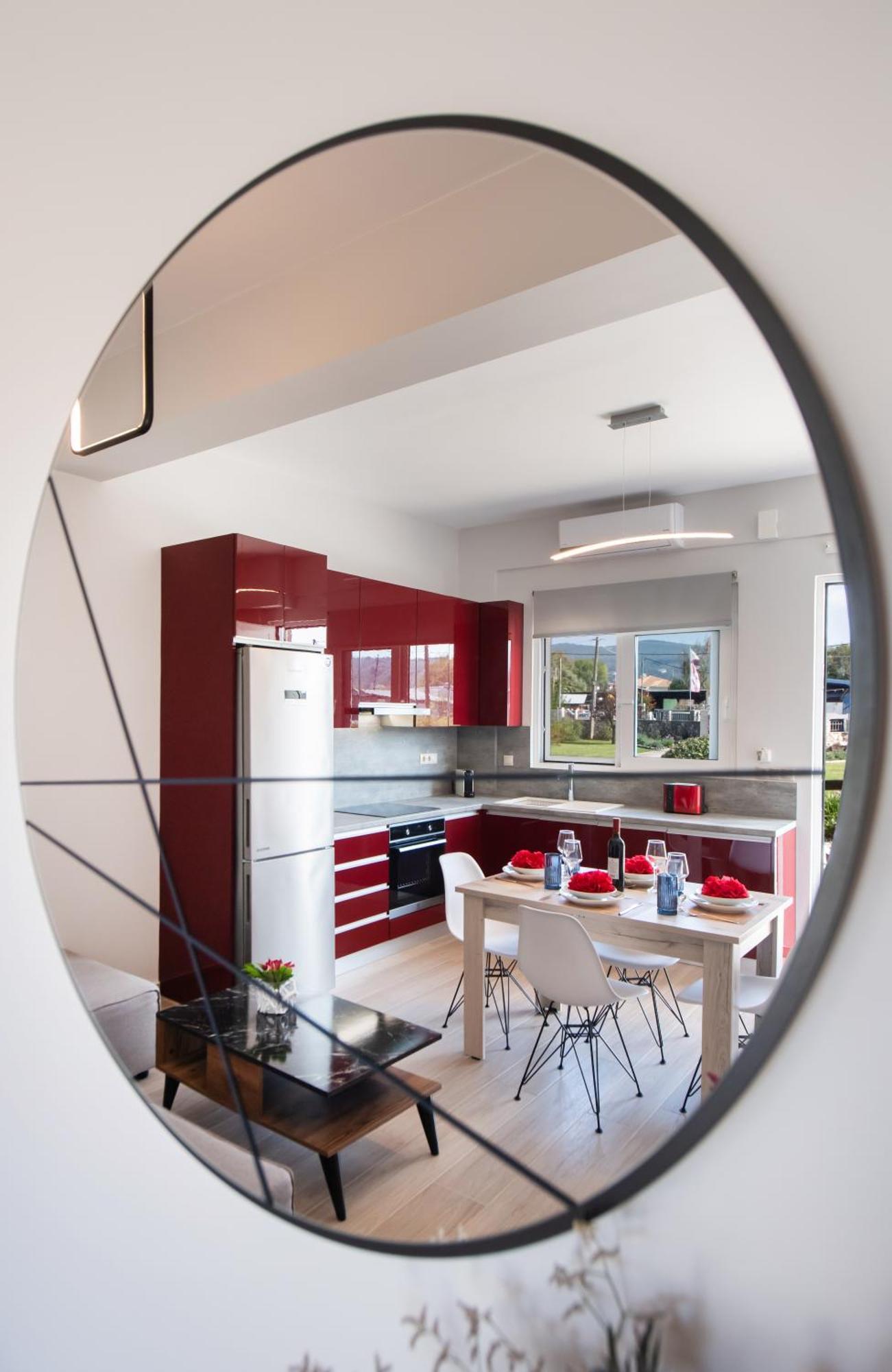 Ruellia Luxury Apartments Kalligoni ภายนอก รูปภาพ