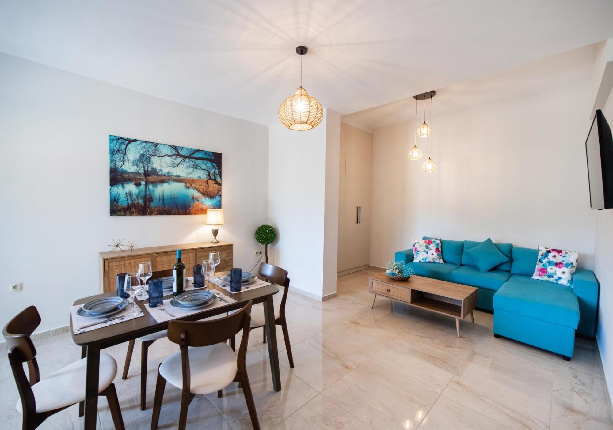 Ruellia Luxury Apartments Kalligoni ภายนอก รูปภาพ