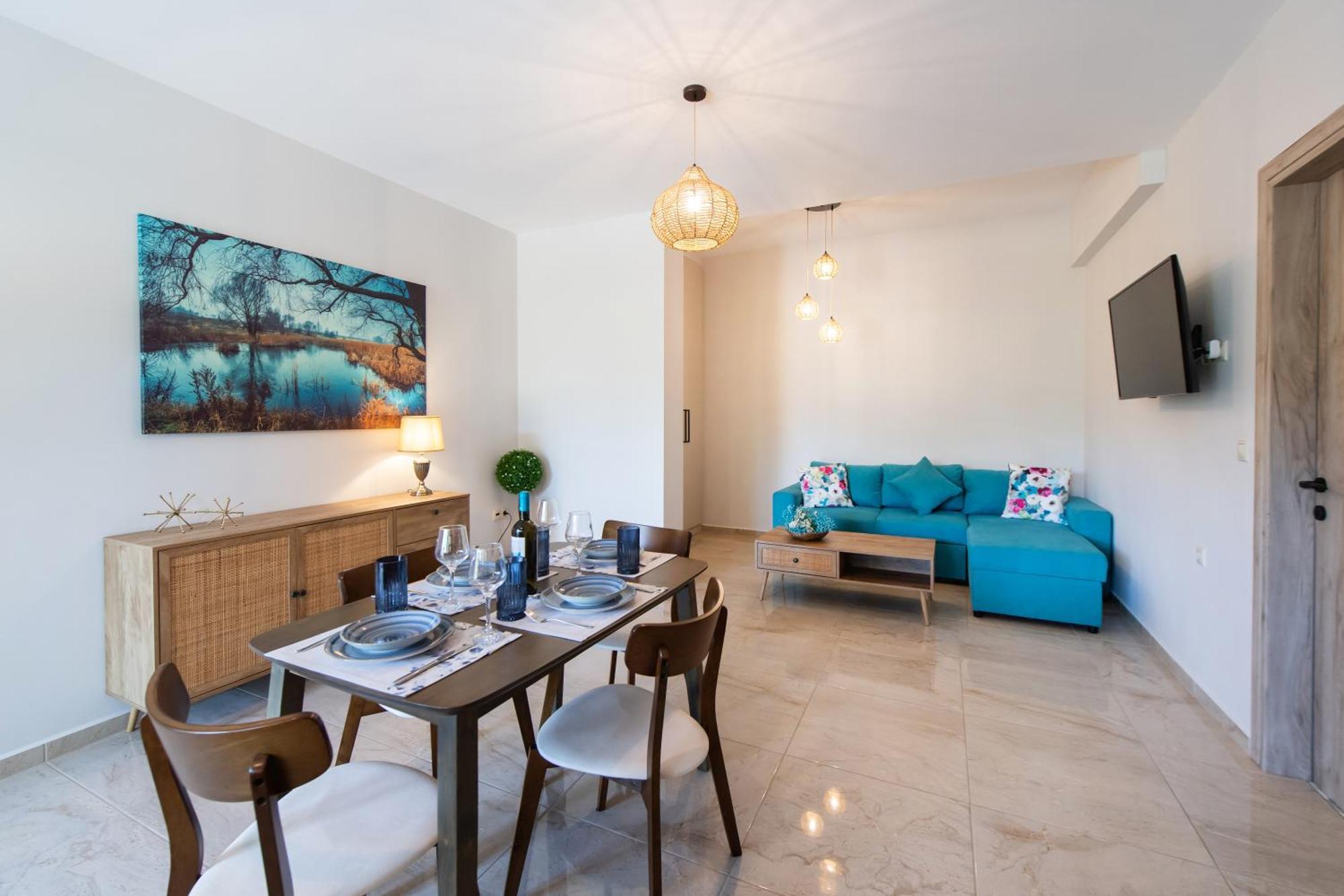 Ruellia Luxury Apartments Kalligoni ภายนอก รูปภาพ