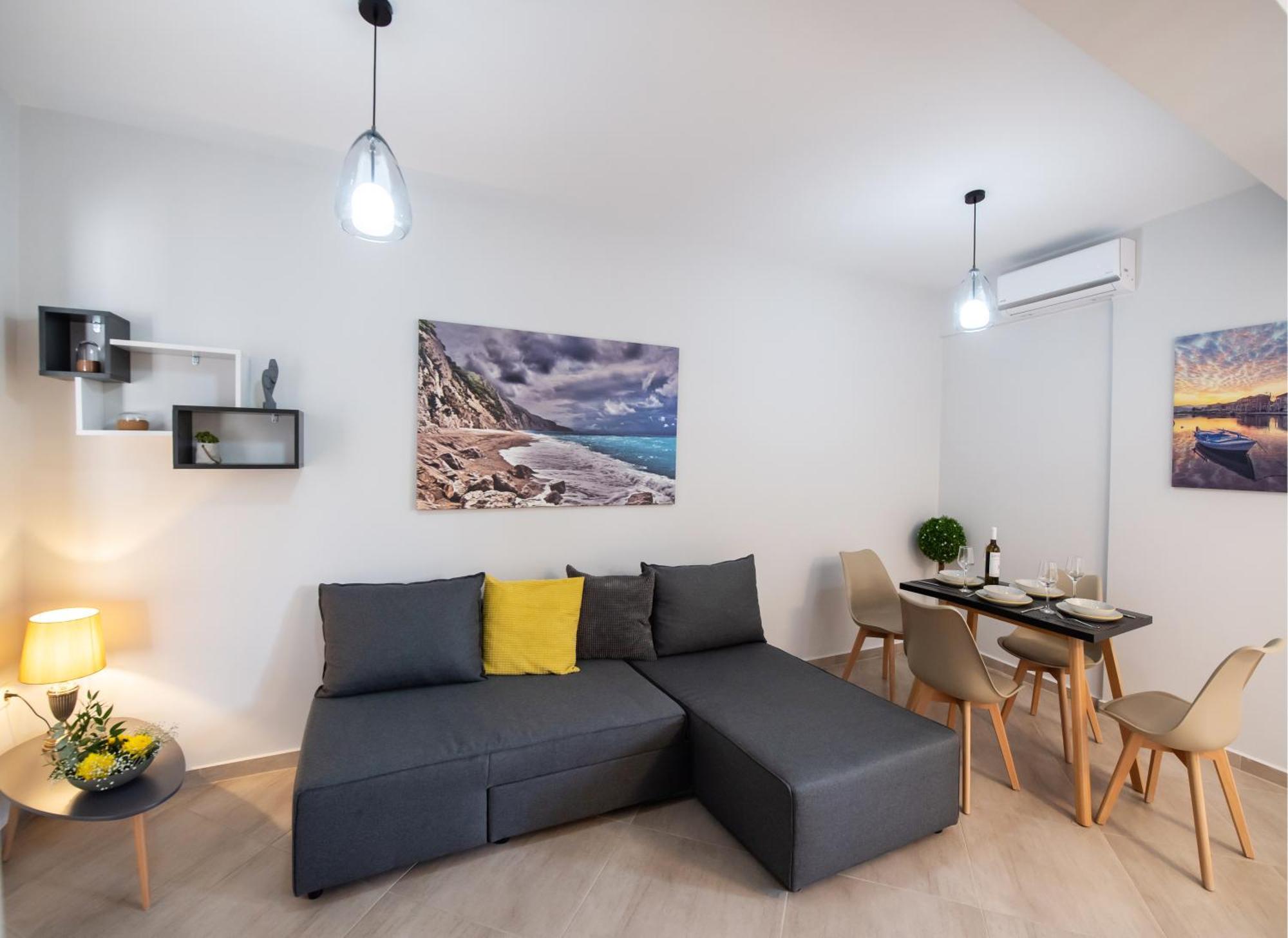 Ruellia Luxury Apartments Kalligoni ภายนอก รูปภาพ